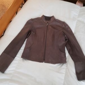Marc New York soft leather jacket sz small